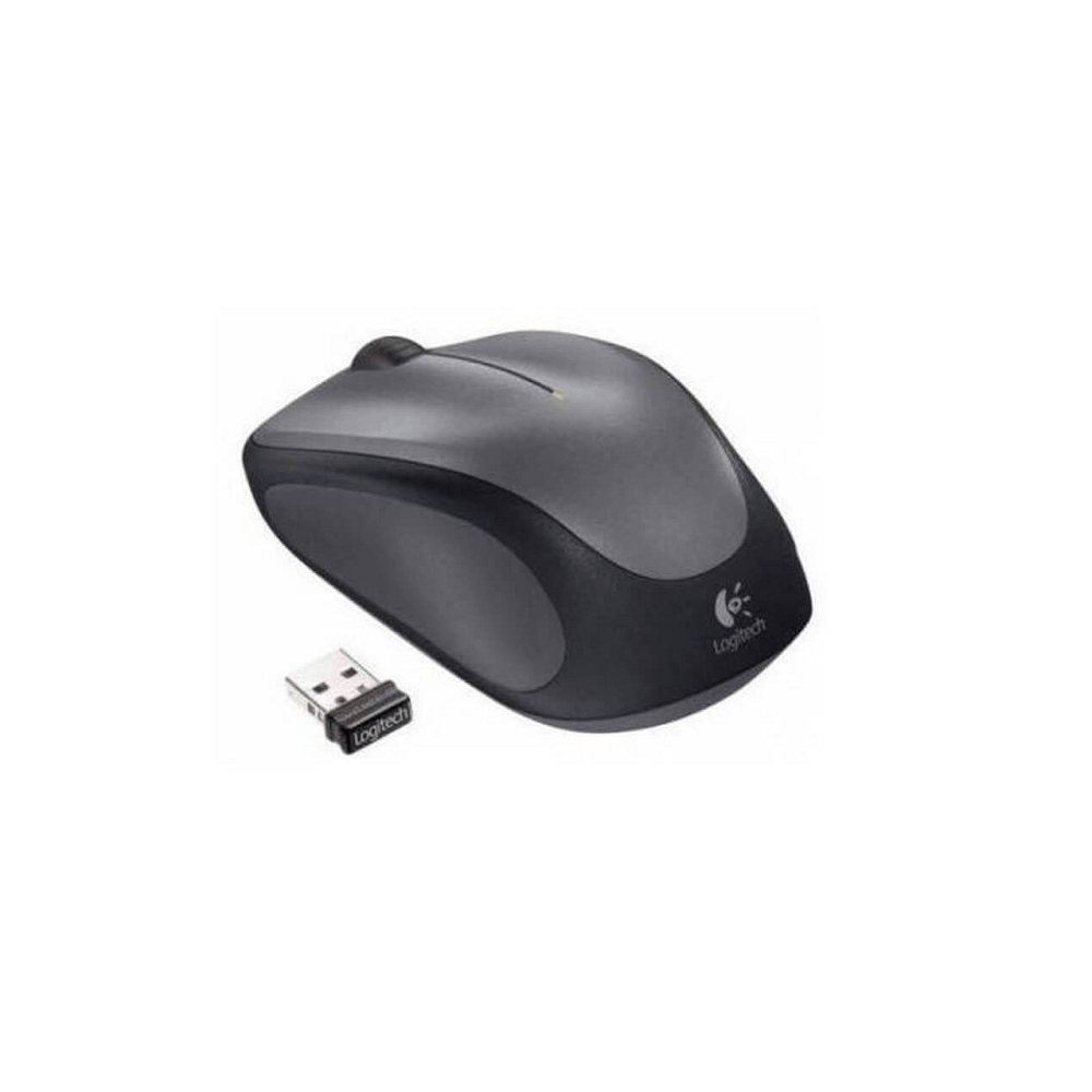 Logitech Logitech Wireless Mouse M235 (Dark Grey/Colt Matt) Nano USB receiver 3 buttons Advanced optical tracking 12-month battery life LOGI M235 910-002201