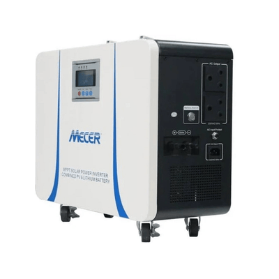 MECER Power Inverters Mecer 1Kw 25.6V 50Ah Lithium Battery 820W MPPT SOL-I-BB-M1L