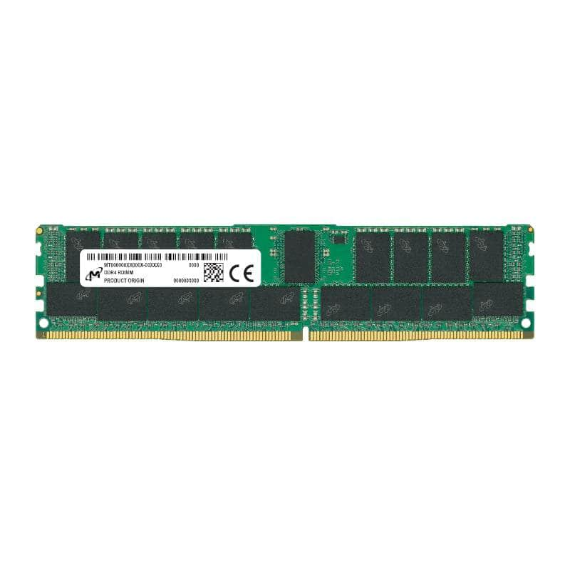 Micron Micron Mta36 Asf8 G72 Pz 3 G2 R 64 Gb 3200 M Hz Ddr4 Rdimm Memory Mta36 Asf8 G72 Pz 3 G2 R MTA36ASF8G72PZ-3G2R