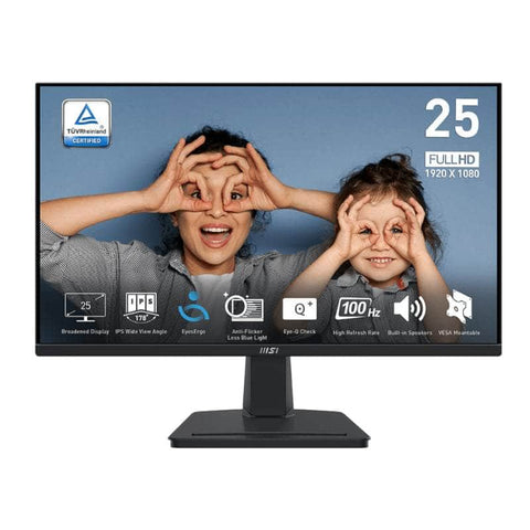 MSI Msi Pro Mp251 Professional Monitor 1920x1080 (Fhd) Ips 1ms 100 Hz Hdmi Black Promp251 PROMP251