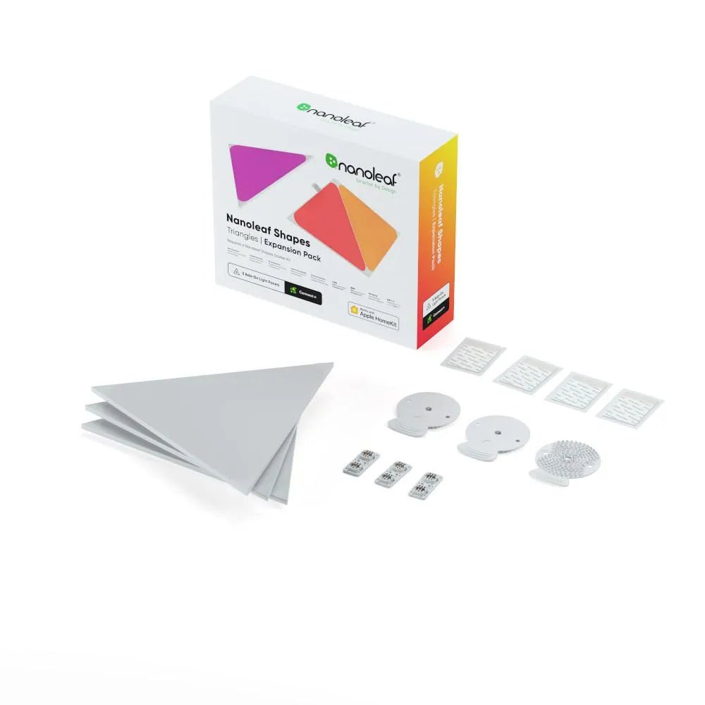 CShop.co.za | Powered by Compuclinic Solutions Nanoleaf Shapes | Triangles | White | 3 Pack | Global | Panels Only NL47-0001TW-3PK
