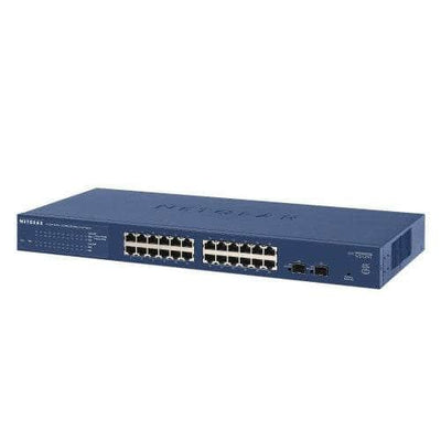 Netgear Netgear 24 Port 101001000 Smart Managed Gigabit Switch N.GS724T-400EUS