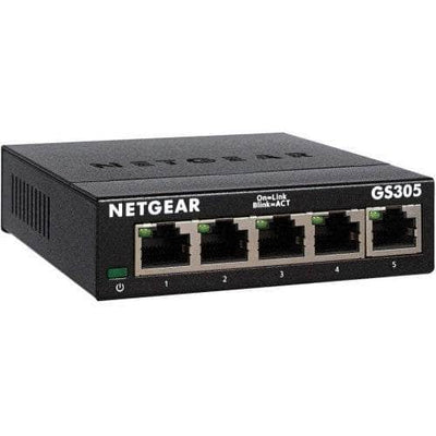 Netgear Netgear 5 Port 101001000 Gigabit Ethernet Switch N.GS305-300PES