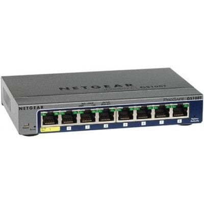 Netgear Netgear 8 Port 101001000 Gigabit Ethernet Smart Managed Switch N.GS108T-300PES