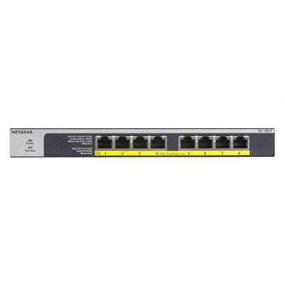 Netgear Netgear 8Port Gigabit Ethernet PoE Unmanaged Switch N.GS108LP-100EUS