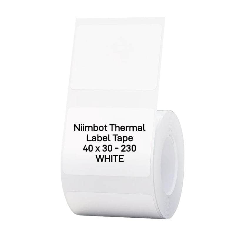 NIIMBOT Niimbot B1/B21/B3 S Thermal Label 40 X30 Mm T40*30 230 White T40*30-230WHITE