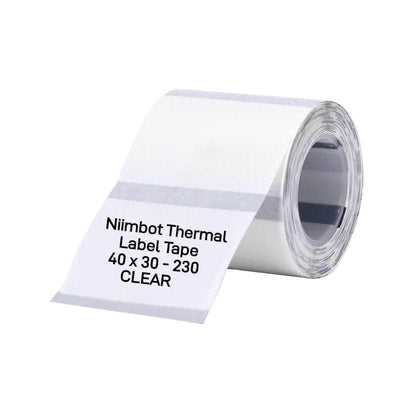 NIIMBOT Niimbot B1/B21/B3 S Thermal Label 40 X30 Mm Tt40*30 230 Clear TT40*30-230CLEAR