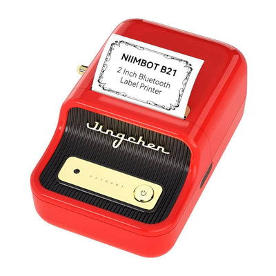 NIIMBOT Niimbot B21 Portable Thermal Label Printer Red B21 Rd B21-RD