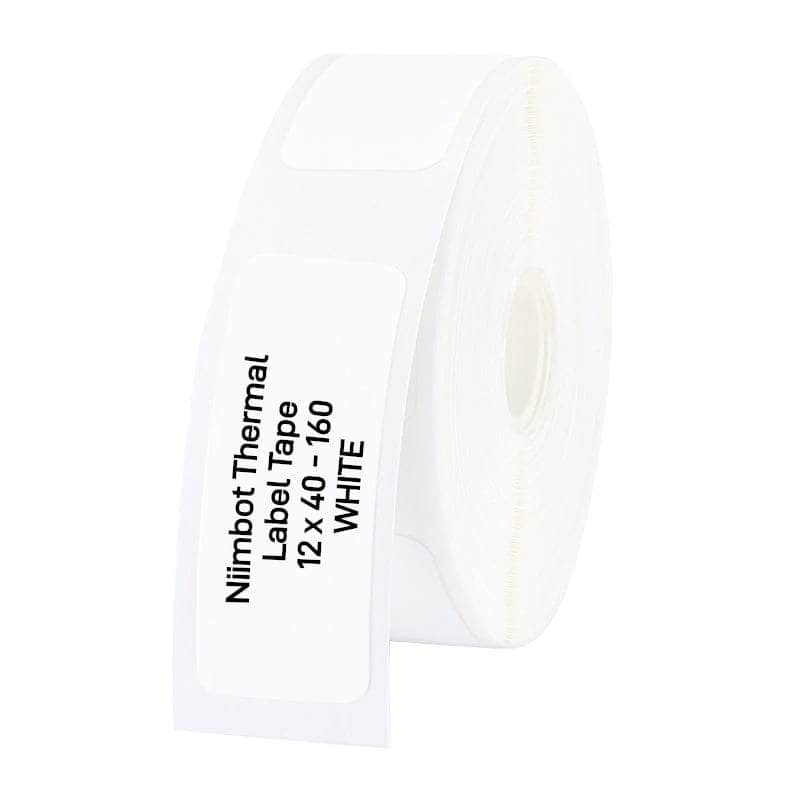 NIIMBOT Niimbot D11/D110/D101/H1 S Thermal Label T12*40 160 White T12*40-160WHITE