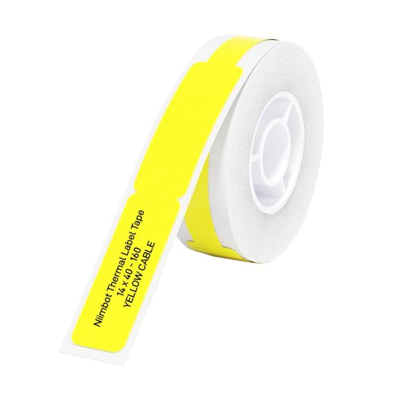 NIIMBOT Niimbot D11/D110/D101/H1 S Thermal Label T12.5*74+35 65 Yellow Cabl T12.5*74+35-65YELLOW CABL