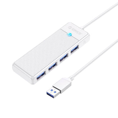 Orico Orico Pw Series 4 Port Usb3.0 Hub | Usb A | Usb A3.0 X 4 (5 Gbps Sharing) | 15cm |White Papw4 A U3 015 Wh Ep PAPW4A-U3-015-WH-EP