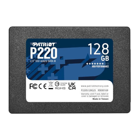 Patriot Patriot Ssd P220 2.5 128 Gb P220 S128 G25 P220S128G25