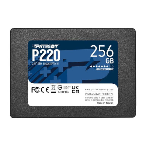 Patriot Patriot Ssd P220 2.5 256 Gb P220 S256 G25 P220S256G25