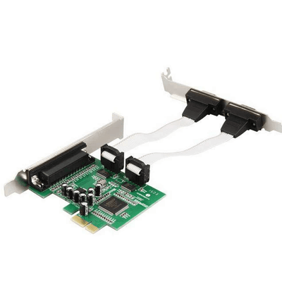 CShop.co.za | Powered by Compuclinic Solutions PCIe 2 PORT SERIAL+1 PORT PARALLEL W/LP BRACKET PCE9901-2S1P