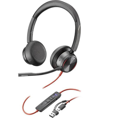 CShop.co.za | Powered by Compuclinic Solutions Poly Blackwire 8225 Stereo Microsoft Teams Certified Usb C Anc Headset 8X225AA