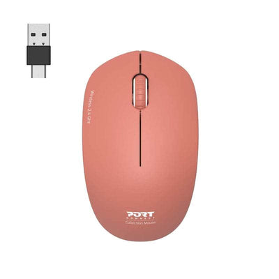 Port PORT MOUSE COLLECTION WIRELESS - TERRACOTA 900542