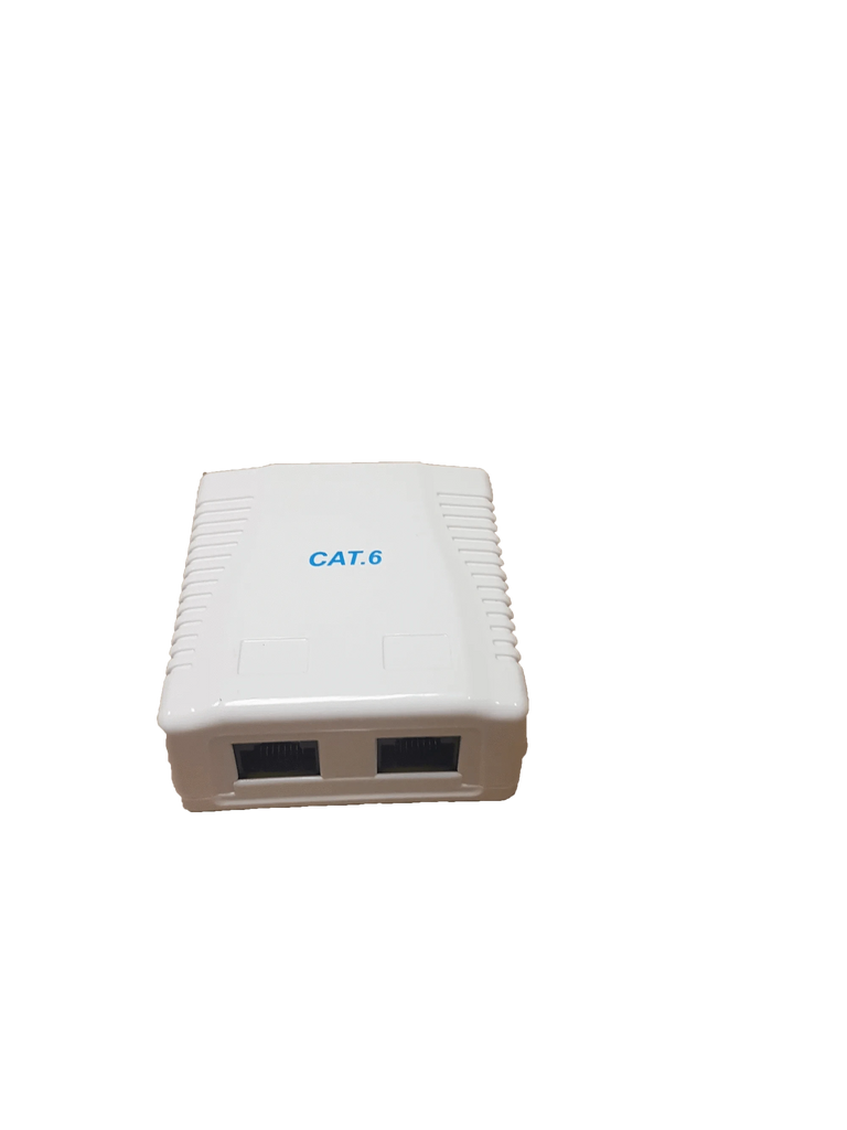 CShop.co.za | Powered by Compuclinic Solutions RCT- CAT6 WALLBOX DUAL PORT CAT6DWB