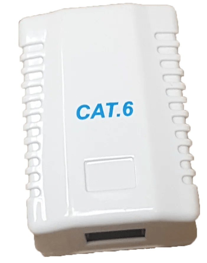 CShop.co.za | Powered by Compuclinic Solutions RCT- CAT6 WALLBOX SINGLE PORT CAT6SWB