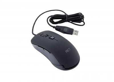 CShop.co.za | Powered by Compuclinic Solutions RCT CT12 Optical USB Mouse Black 3200 DPI - Wired RCT-CT12-1