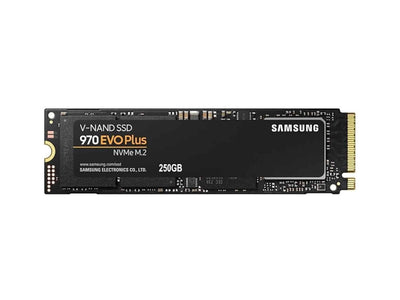 CShop.co.za | Powered by Compuclinic Solutions SAMSUNG 970 EVO Plus 250GB NVMe SSD - Read Speed up to 3500 MB/s; Write Speed to up 2300 MB/s; 150 TBW; 1.5 M HR MTBF SAMSUNG MZ-V7S250BW