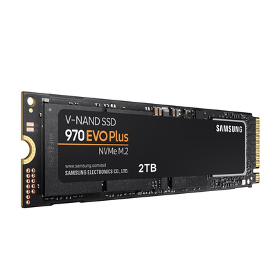 SAMSUNG SAMSUNG 970 EVO Plus 2TB NVMe SSD - Read Speed up to 3500 MB/s; Write Speed to up 3300 MB/s 1200 TBW; 1.5 M Hrs MTBF SAMSUNG MZ-V7S2T0BW