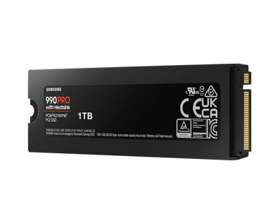 CShop.co.za | Powered by Compuclinic Solutions Samsung 990 Pro 1 Tb Nvme Ssd W/Heatsink MZ-V9P1T0CW