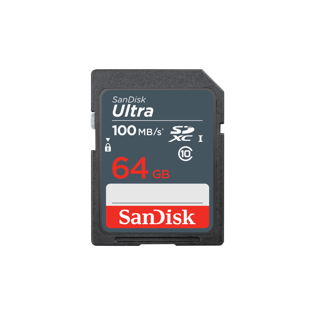 Sandisk Sandisk Ultra 64 Gb Sdxc Memory Card 100 Mbs Sdsdunr 064 G Gn3 In SDSDUNR-064G-GN3IN