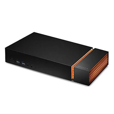 CShop.co.za | Powered by Compuclinic Solutions Seagate Firecuda Gaming dock 4TB HDD storage built-in; Expandable M/2 NVMe SSD Slot; Single Thunderbolt 3 connection STJF4000400