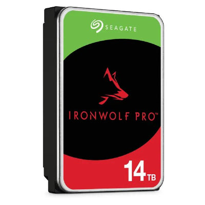 CShop.co.za | Powered by Compuclinic Solutions Seagate Ironwolf Pro ST14000NT001 14TB 3.5'' HDD NAS Drives 7200 RPM; SATA 6GB/s Interface; 256MB Cache;550TB/Year; Unlimited Ba ST14000NT001