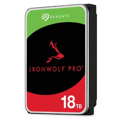 CShop.co.za | Powered by Compuclinic Solutions Seagate Ironwolf Pro ST18000NT001 18TB 3.5'' HDD NAS Drives 7200 RPM; SATA 6GB/s Interface; 256MB Cache;550TB/Year; Unlimited Ba ST18000NT001