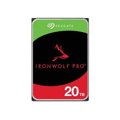 CShop.co.za | Powered by Compuclinic Solutions Seagate Ironwolf Pro ST2000NT001 20TB 3.5'' HDD NAS Drives 7200 RPM; SATA 6GB/s Interface; 256MB Cache;550TB/Year; Unlimited Bay ST20000NT001