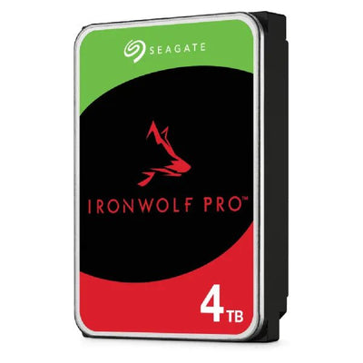 CShop.co.za | Powered by Compuclinic Solutions Seagate Ironwolf Pro ST4000NT001 4TB 3.5'' HDD NAS Drives 7200 RPM; SATA 6GB/s Interface; 256MB Cache;550TB/Year; Unlimited Bays ST4000NT001