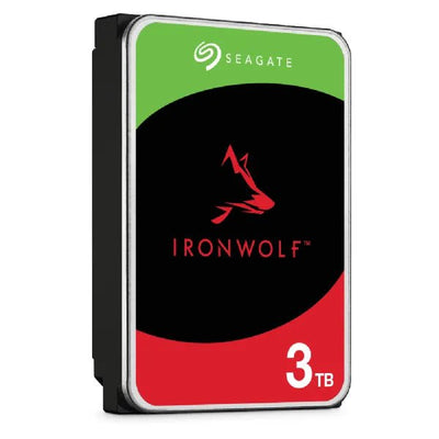CShop.co.za | Powered by Compuclinic Solutions Seagate Ironwolf ST3000VN006 3TB 3.5'' HDD NAS Drives; SATA 6GB/s Interface; 1-8 Bays Supported; MUT: 180TB/Year; RV: No; Dual P ST3000VN006