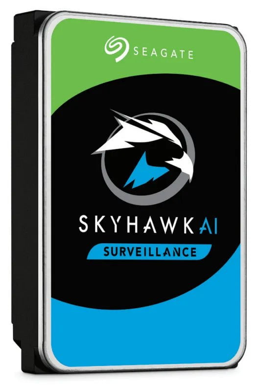 CShop.co.za | Powered by Compuclinic Solutions Seagate Skyhawk AI 8TB 3.5'' HDD Surveillance Drives; SATA 6GB/s Interface; 256MB Cache; RPM: 7200; 4KN ST8000VE001