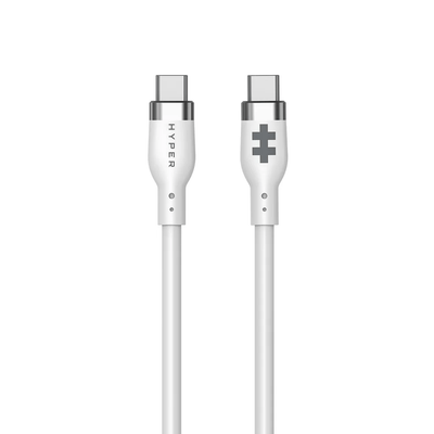 CShop.co.za | Powered by Compuclinic Solutions Targus Hyperjuice 1 M Silicone  Usb C To Usb C 240 W Charging Cable White. HJ4001WHGL