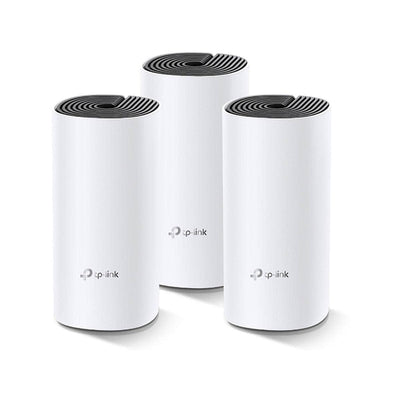 TP-Link TP-LINK AC1200 WHOLE HOME MESH WI-FI SYSTEM, 867 MBPS + 300 MBPS, 2× GIGABIT PORTS - 3 PACK DECO-M4-3-PACK
