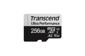 CShop.co.za | Powered by Compuclinic Solutions TRANSCEND 340S 256GB ULTRA PERFROMANCE MICRO SD UHS-I  U3 V30 A2 CLASS10 - READ 160 MB/S - WRITE 125MB/S - WITH SD ADPTOR TS256GUSD340S