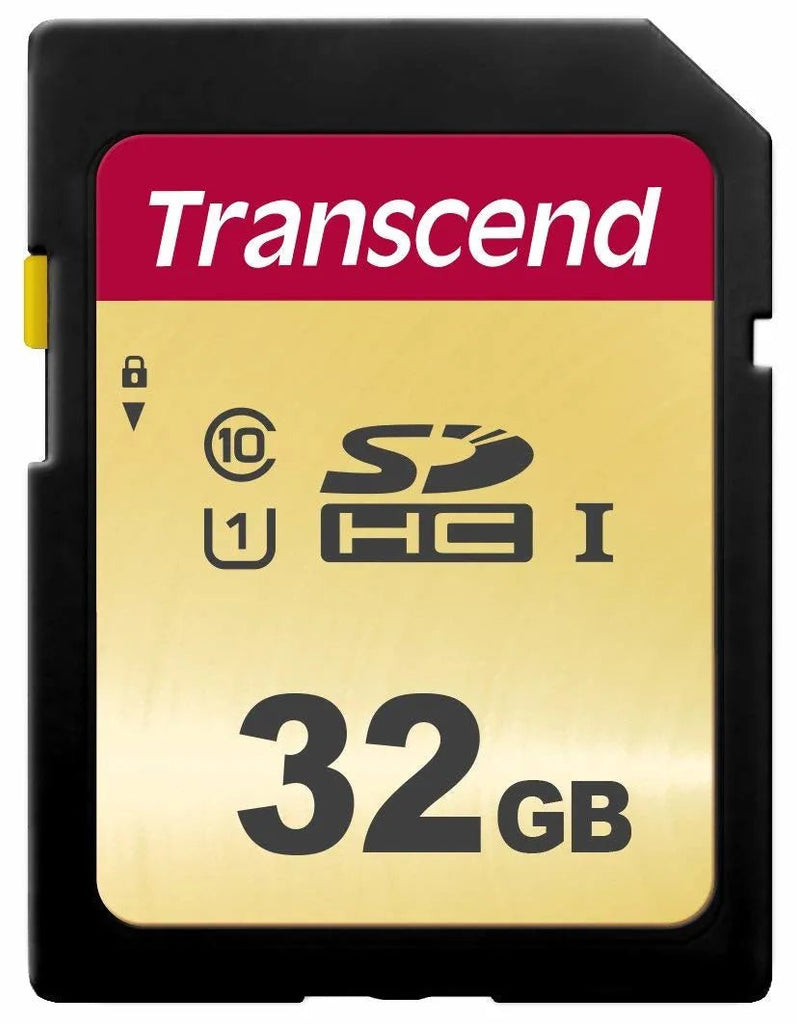 CShop.co.za | Powered by Compuclinic Solutions TRANSCEND 500S 32GB UHS-1 CLASS 10 U1 SDHC CARD - MLC TS32GSDC500S