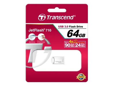 CShop.co.za | Powered by Compuclinic Solutions TRANSCEND 64GB JETFLASH 710 USB 3.0 - SILVER TS64GJF710S