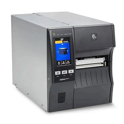 CShop.co.za | Powered by Compuclinic Solutions TT Printer ZT411; 4''; 203 dpi; Euro and UK cord; Serial; USB; 10/100 Ethernet; Bluetooth 4.1/MFi; USB Host; EZPL ZT41142-T0E0000Z