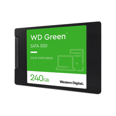 Western Digital Wd Green 240 Gb 2.5 Inch 7 Mm Sata 6 Gbs 3 D Nand Internal Solid State Drive Wds240 G3 G0 A WDS240G3G0A