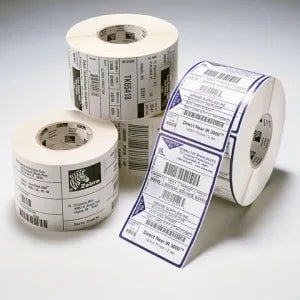CShop.co.za | Powered by Compuclinic Solutions Zebra Label; Polyester; 102x51mm; Thermal Transfer; Z-Ultimate 3000T White; Permanent Adhesive; 76mm Core; Box 880350-050