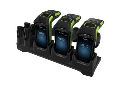 CShop.co.za | Powered by Compuclinic Solutions Zebra RFD40; 3 Device Slots/4 Toaster Slots; Charge Only Cradle with support for TC51/52/52x/52ax/56/57/57x. Requires Power Supp CR40-3S4T-TC5-G-01
