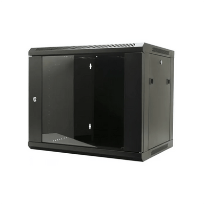 Zone Zone 12U 600mm IP54 Black Wall Mount Cabinet ZELIIP-12U/600/IP54/GD