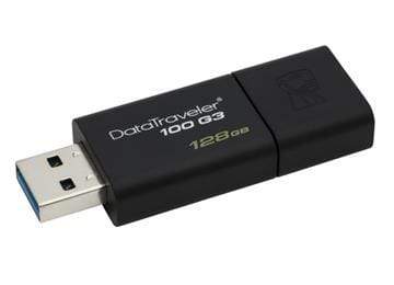 CShop.co.za | Powered by Compuclinic Solutions 128GB USB 3.0 DataTraveler 100 G3 (130MB/s read) - DT100G3/128GB DT100G3/128GB