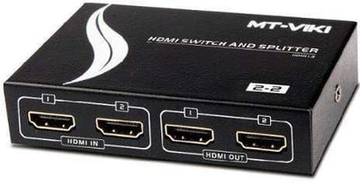 CShop.co.za | Powered by Compuclinic Solutions 2 IN 2 OUT HDMI SWITCH AND SPLITTER MT-HD2-2