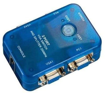 CShop.co.za | Powered by Compuclinic Solutions 2 IN 2 OUT VGA SWITCH AND SPLITTER MT-202S