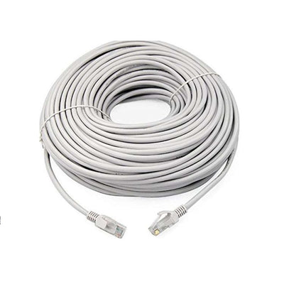 25MTR CAT6 FLY LEAD LIGHT GREY  