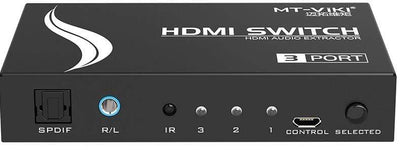 CShop.co.za | Powered by Compuclinic Solutions 3 PORT HDMI SWITCH WITH AUDIO MT-SW003