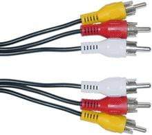 CShop.co.za | Powered by Compuclinic Solutions 3 RCA TO 3 RCA 1.5M CABLE MALE-MALE RCA002